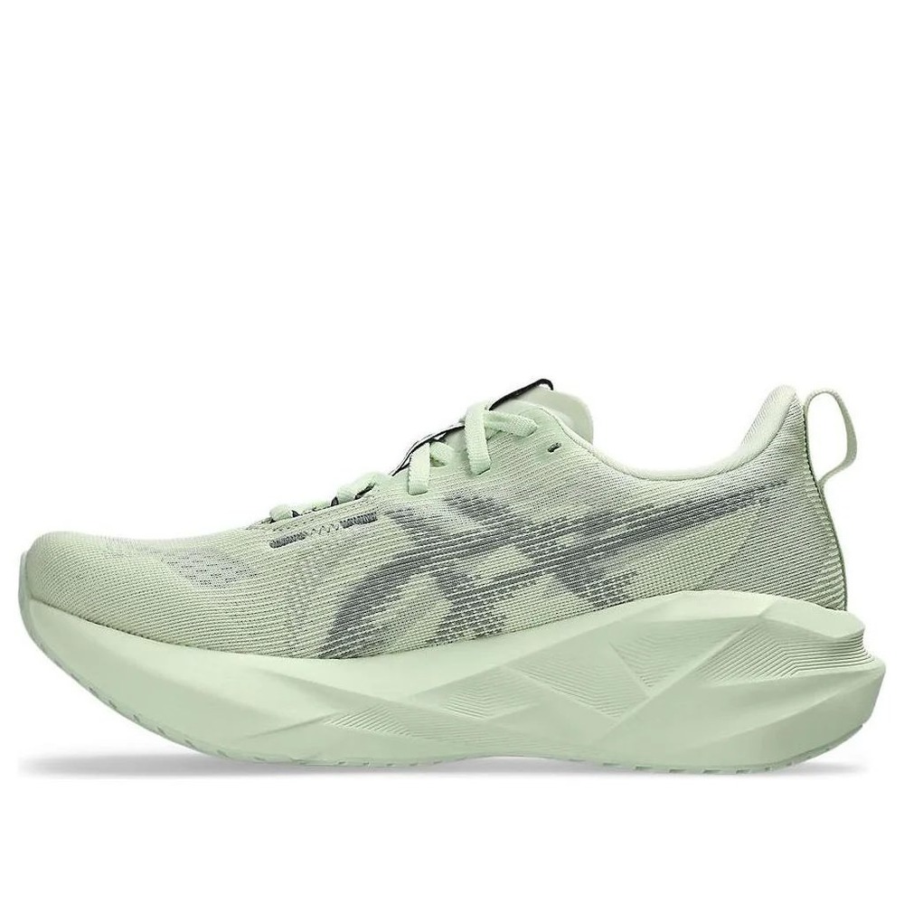 ASICS Womens Novablast 5 Whisper Green Monument Blue Size 11 NWB No Lid